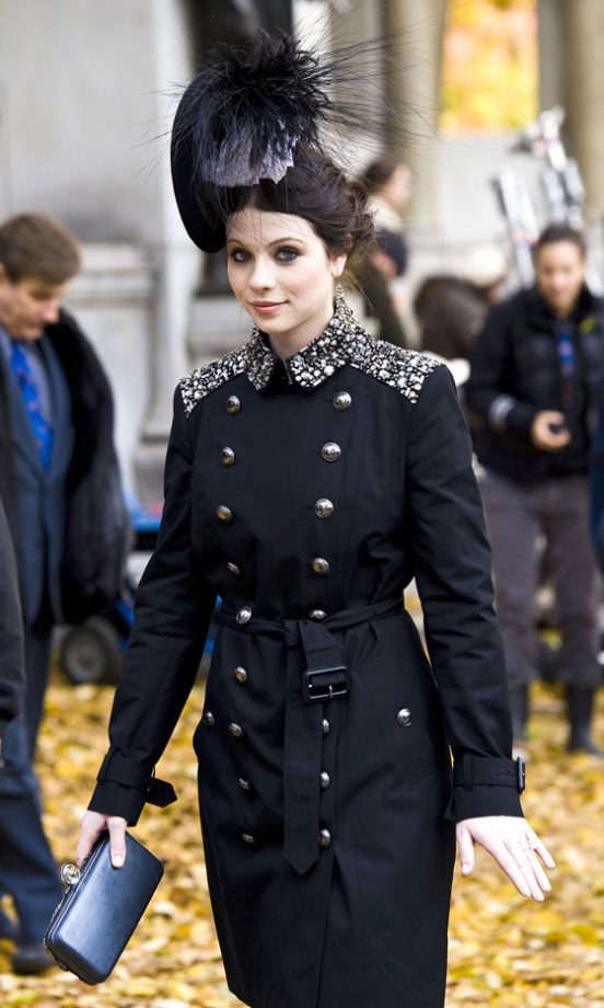 Michelle Trachenberg On Set Of The Fifth Season Of Gossip Girl, 2011