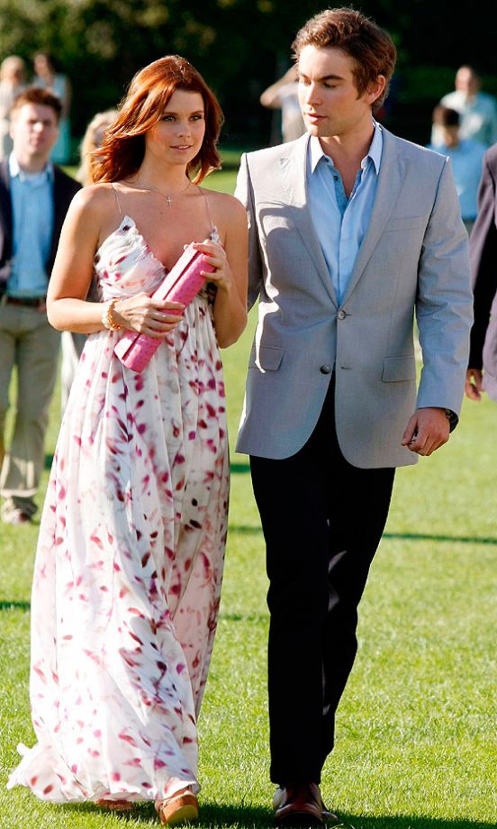 Nate Archibald With New Love Interest Bree Buckley, Played By Joanna Garcia In 2009