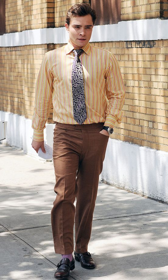 Ed Westwick As Chuck Bass, 2010