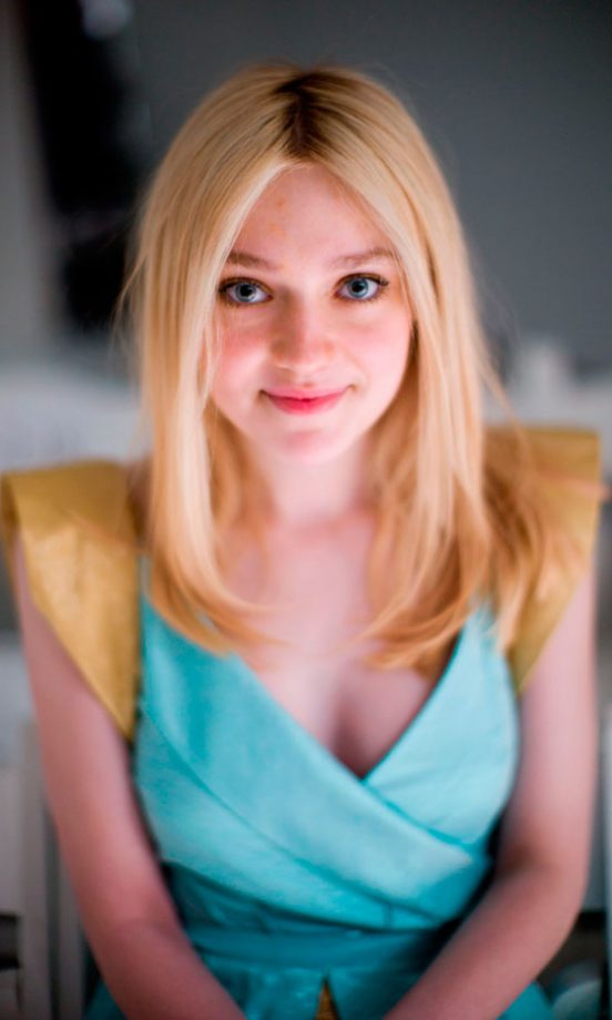 Dakota Fanning Attends The Rodarte Show At New York Fashion Week, 2012