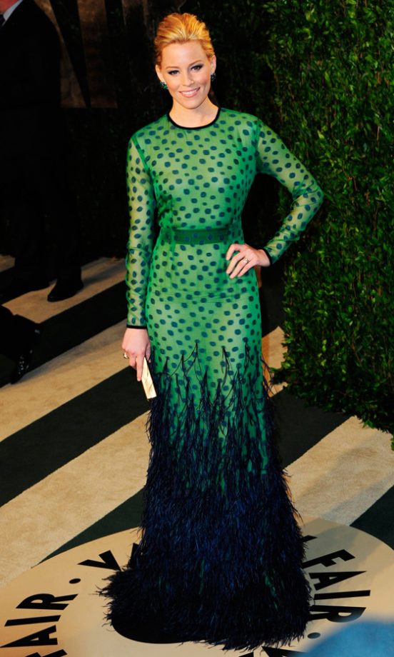 Elizabeth Banks Looked Fab At The Vanity Fair Oscar After-Party 2012