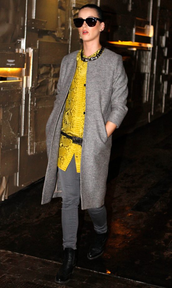 Katy Perry Worked Off-Duty Cool Out And About In Paris, 2012