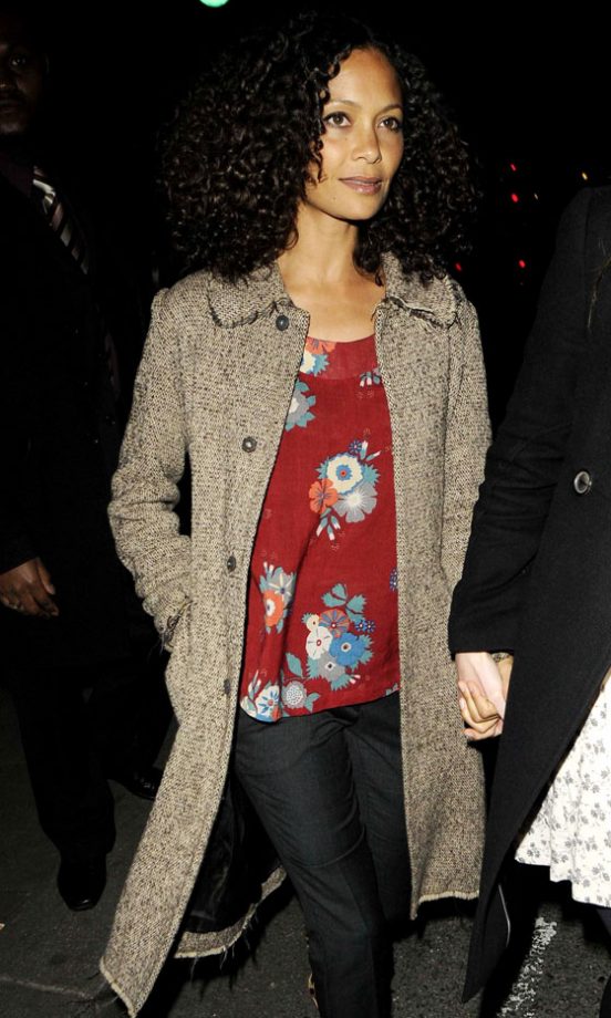 Thandie Newton Keeps It Simple For A Night Out. 2012