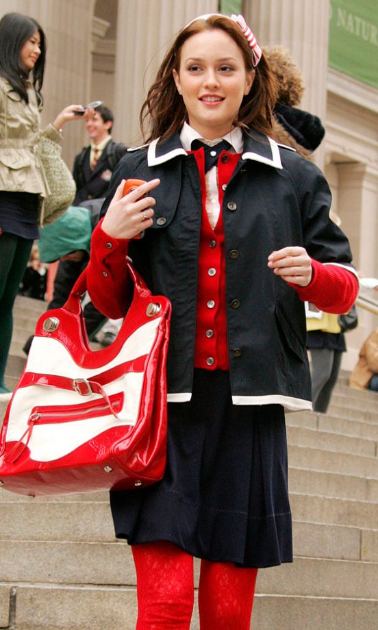 Leighton Meester As Blair Waldorf Does Preppy Chic In A Stylish Fashion, 2007