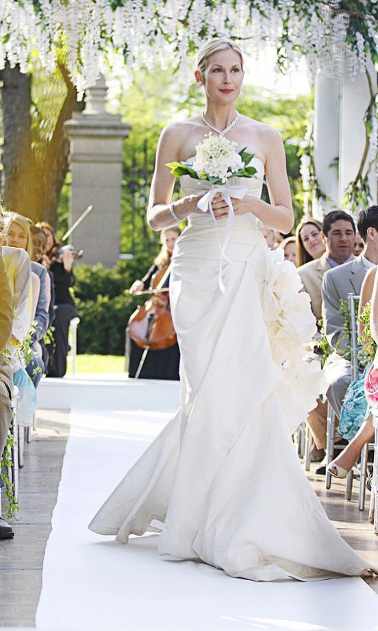 Kelly Rutherford Who Plays Lily Van Der Woodsen, Walks Down The Aisle To Marry Bart Bass, 2008
