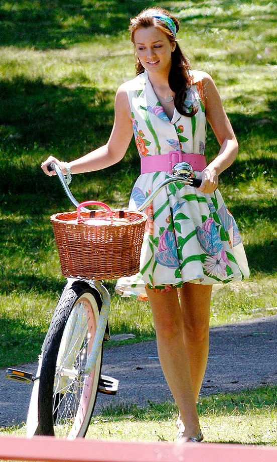 Leighton Meester As Blair Waldorf In The Hamptons, 2008