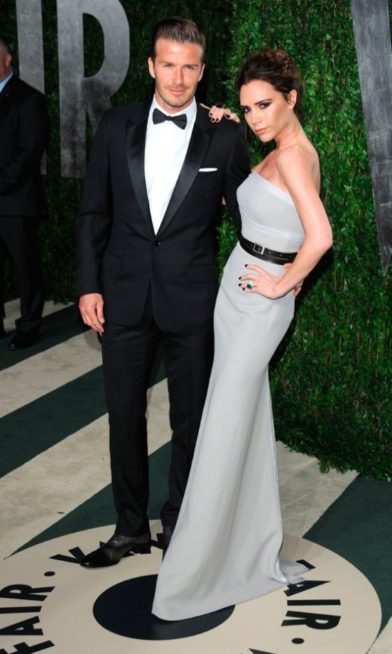 David Beckham And Victoria Beckham Both Looked Fab At The Vanity Fair Oscar After-Party 2012