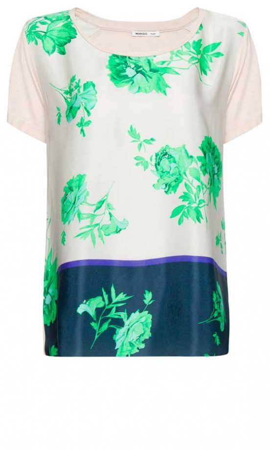 Mango Floral Patterned Shirt, £22.99