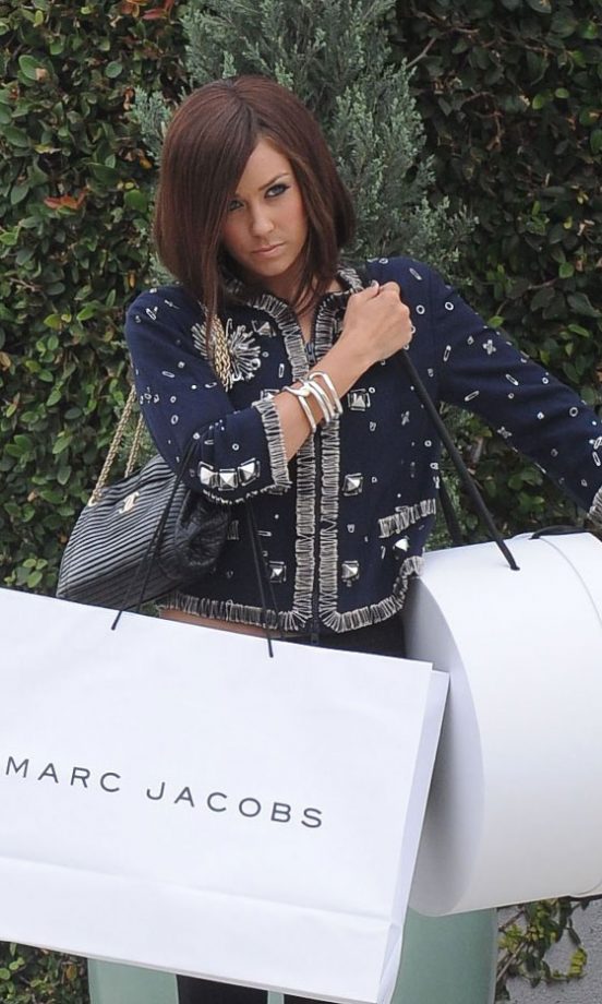 Lauren Conrad Pictured During A Photo Shoot In Front Of The Marc Jacobs Store In Los Angeles, 2009