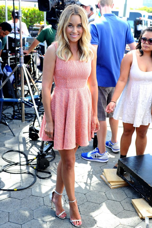 Lauren Conrad At The 'Extra' TV show, 2014
