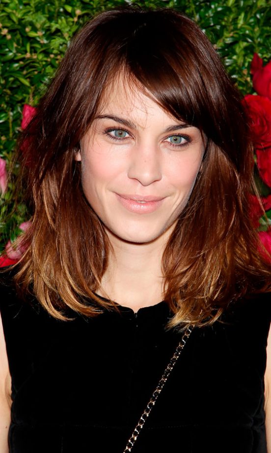 Alexa Chung Worked A Low-Key Ombre Look - Perfect For Short Hair! 2012