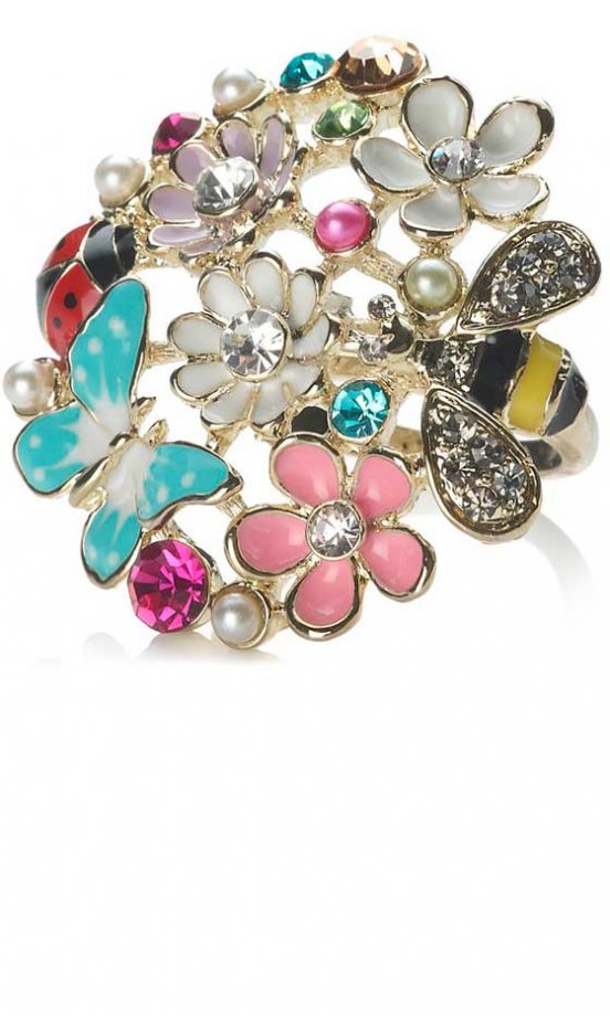 Accessorize Paradise Cluster Ring, £10