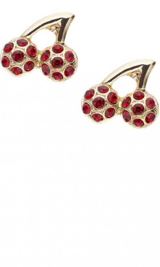 Accessorize Sparkly Cherry Studs, £5