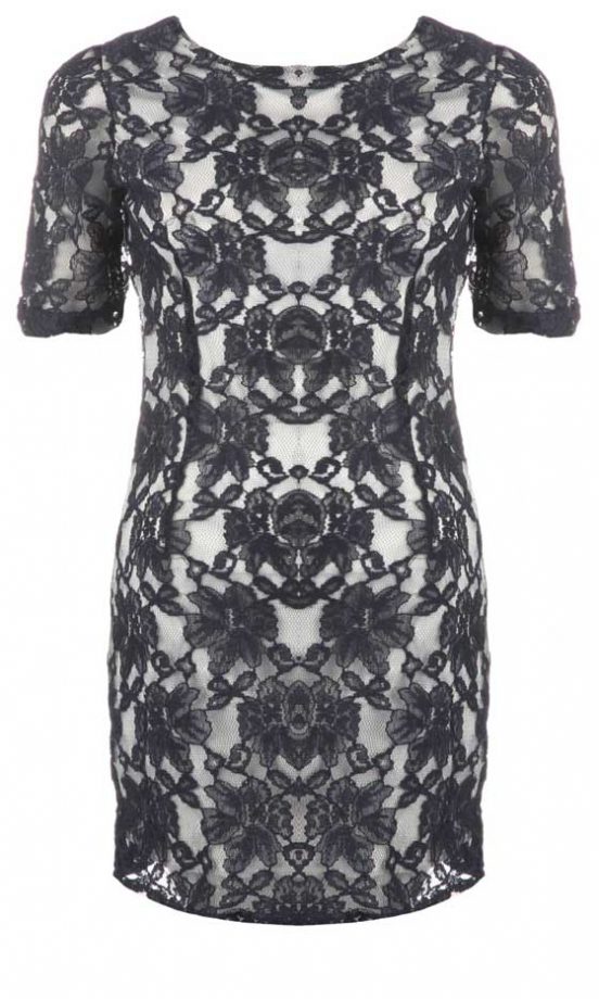 Missguided Blue Lace Dress, £24.99