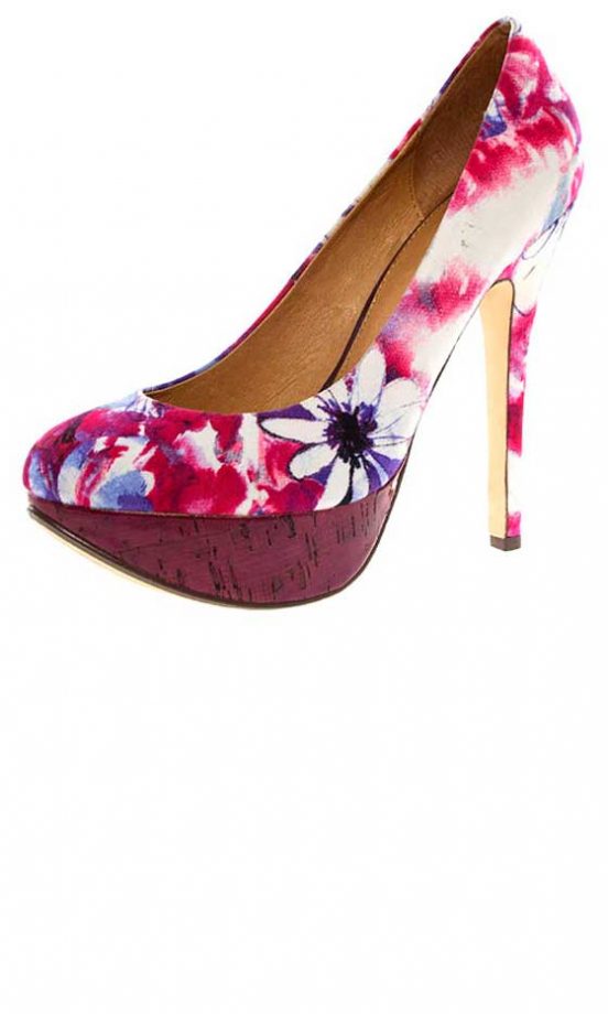 Barratts Floral Pattern Platform Courts, £60