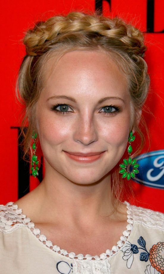 Candice Accola's Pretty Plait Is The Perfect Way To Tame Your Hair, 2012