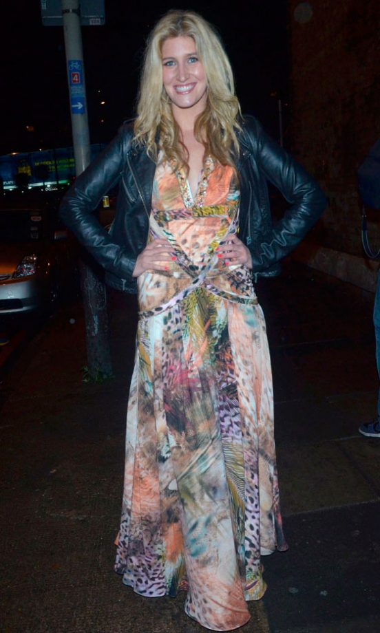 Cheska Hull Is Every Inch The Boho Babe In A Floral Maxi 2012