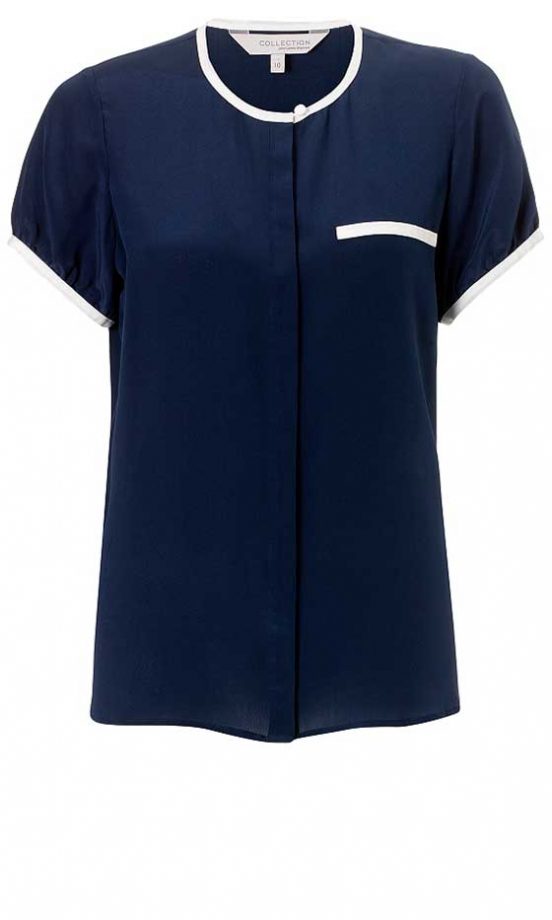 Collection By John Lewis Collarless Silk Blouse, £55