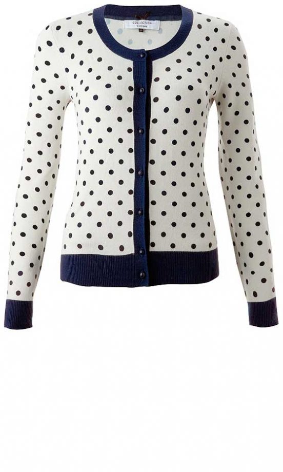 Collection By John Lewis Spot Cardigan, £39