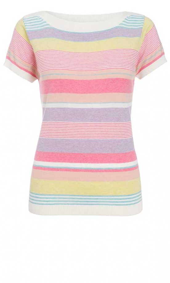 Collection Weekend by John Lewis Striped Knit Top, £39