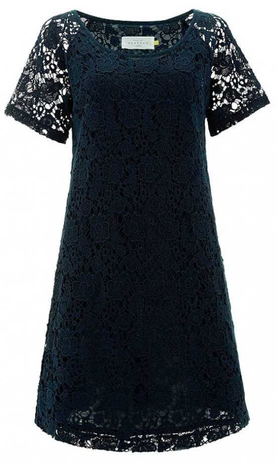 Collection Weekend by John Lewis Navy Lace Dress, £69