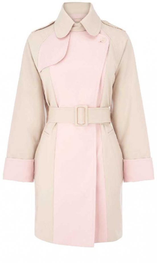 Warehouse Colour Block Mac, £85