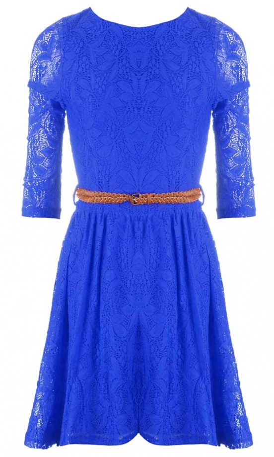 Missguided Lace Sleeve Dress, £26.99