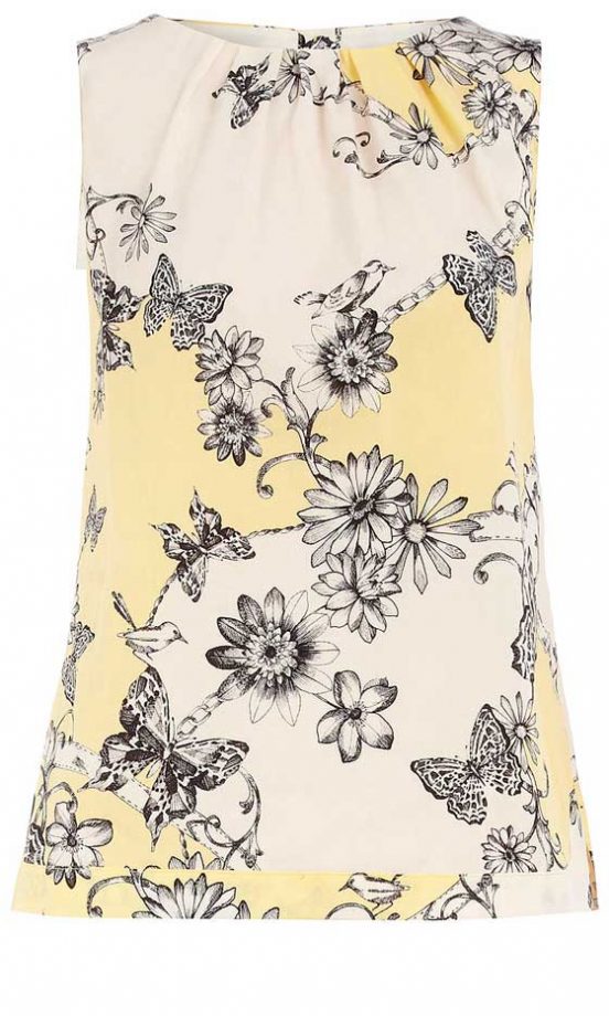 Dorothy Perkins Floral Print Vest Top, £24.50