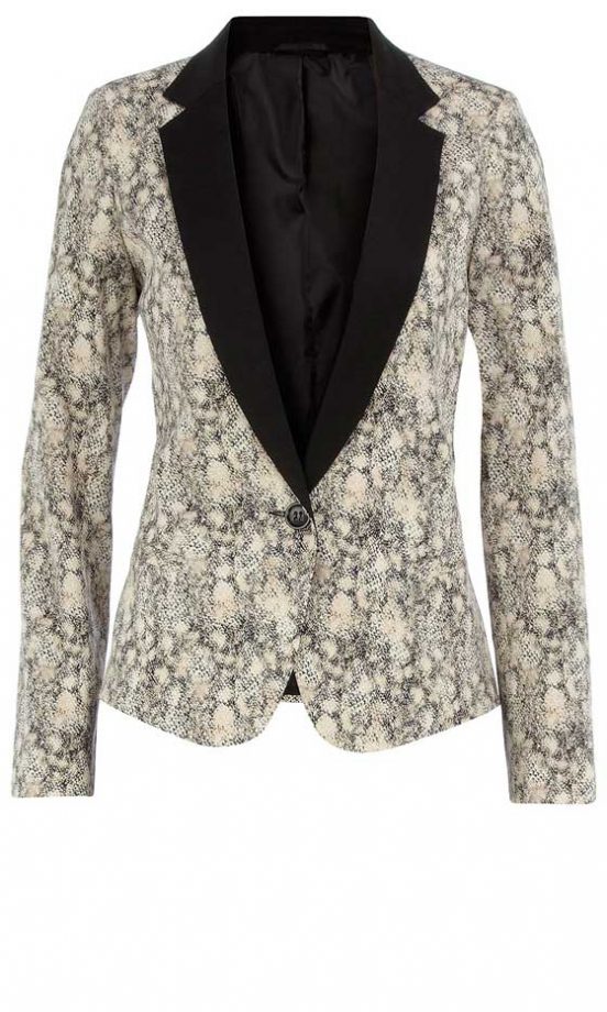 Dorothy Perkins Snakeskin Print Jacket, £49