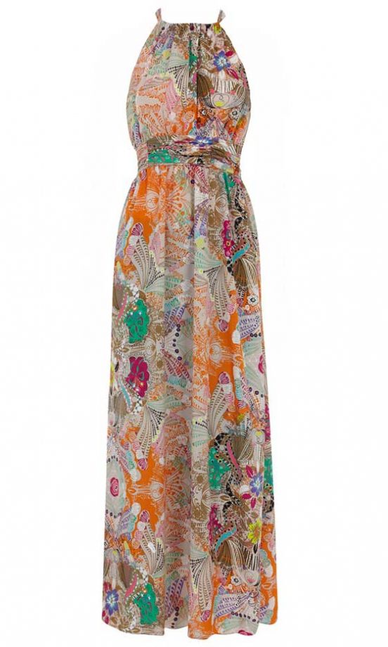 Dorothy Perkins Halter Neck Maxi Dress, £39.50