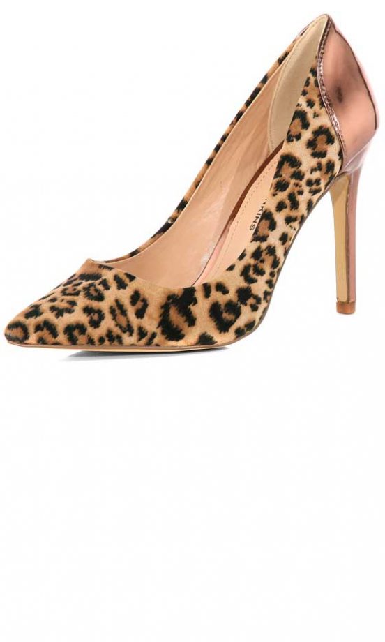 Dorothy Perkins Leopard Pointed Court Shoes, £32