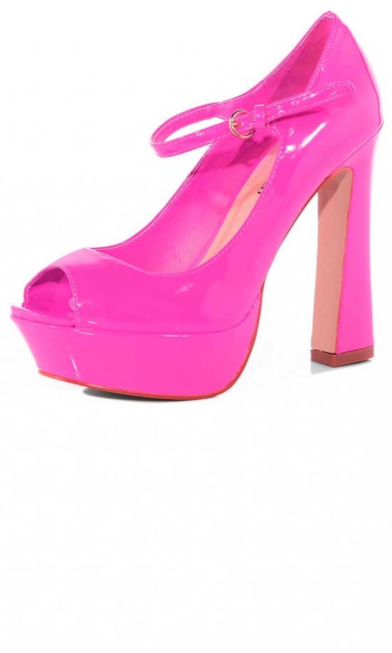 Dorothy Perkins Pink Platform Shoes, £42