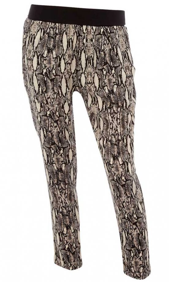 Dorothy Perkins Snake Print Trouser, £25