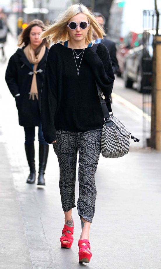 Fearne Cotton Does Fashion Goth Like A Pro 2012