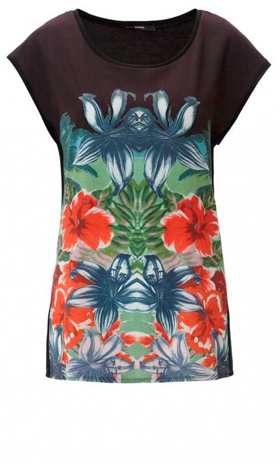 George Floral Chiffon Top, £9