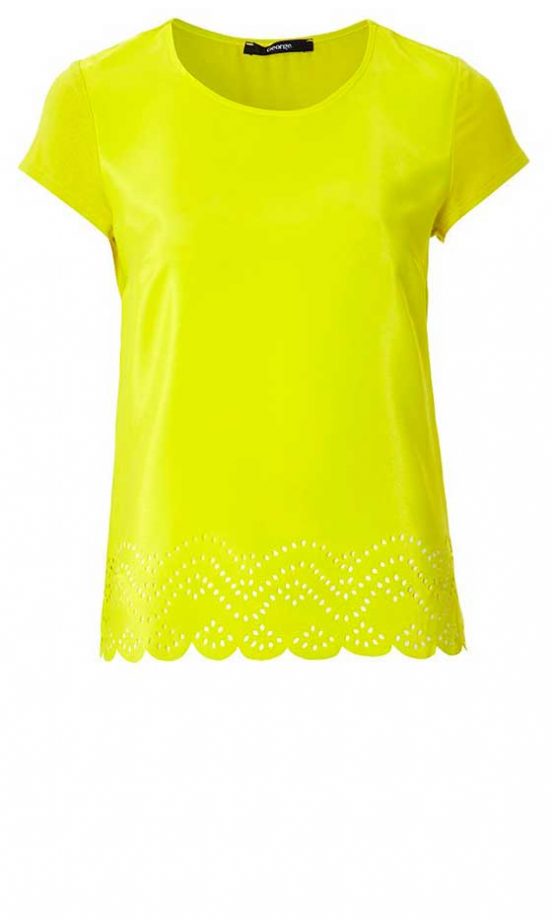 George at ASDA Laser Detail Top, £10