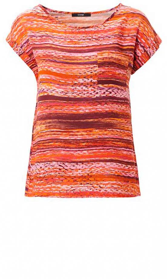 George At ASDA Multi Stripe Top, £10
