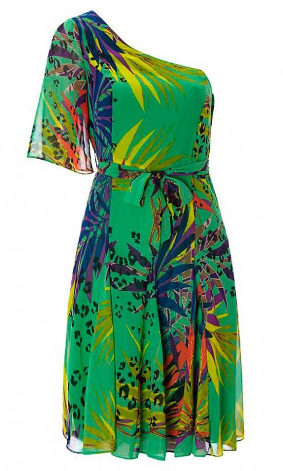 George at ASDA One Shoulder Chiffon Dress, £18