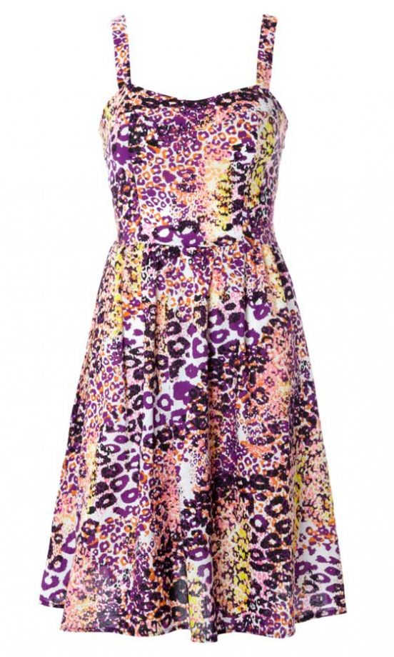 George At ASDA Multi Coloured Animal Print Dress, £14
