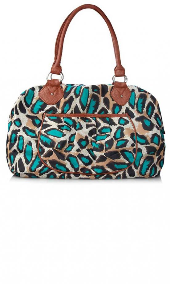 George At ASDA Animal Print Weekend Bag, £9