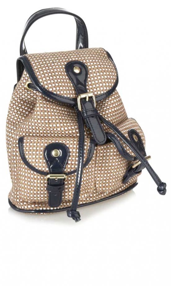 H! by Henry Holland at Debenhams Straw Backpack, £22