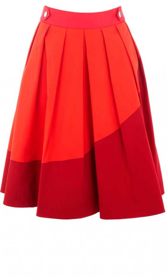Karen Millen Contrast Skirt, £115