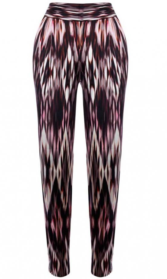 Karen Millen Tribal Print Trousers, £140