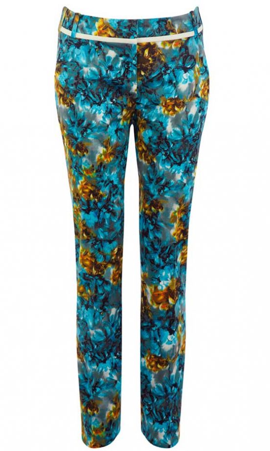 Karen Millen Floral Trousers, £105