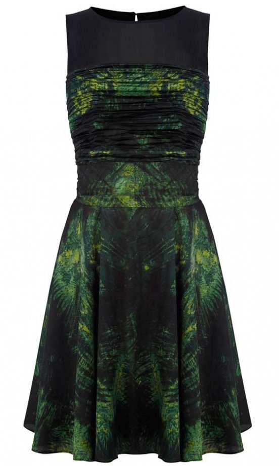 Karen Millen Tropical Print Dress, £175