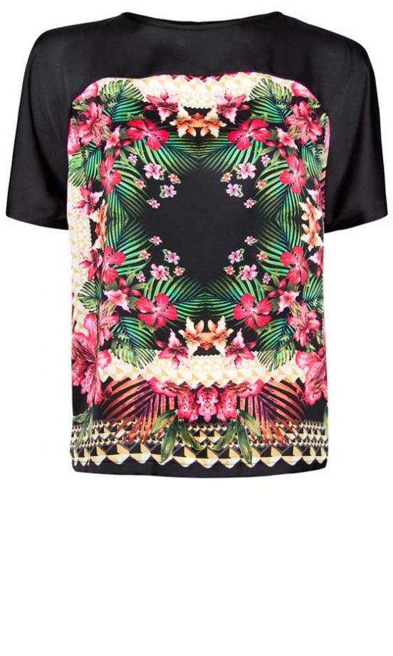 Mango Tropical Print Top, £22.99