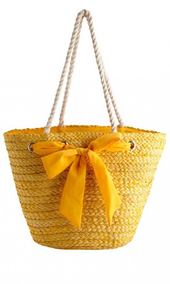 Matalan Straw Beach Bag, £8