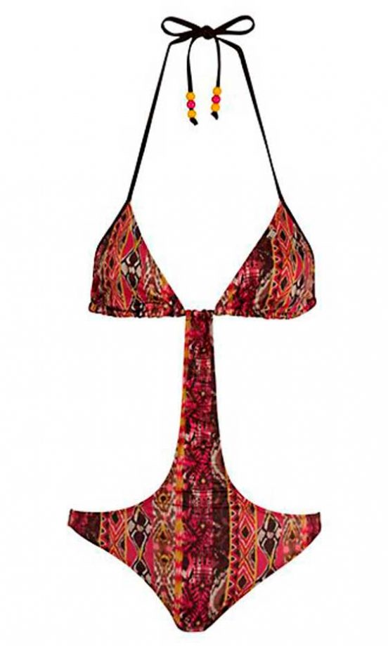 Miss Sixty at New Look Cut-Out Swimsuit, £67.99