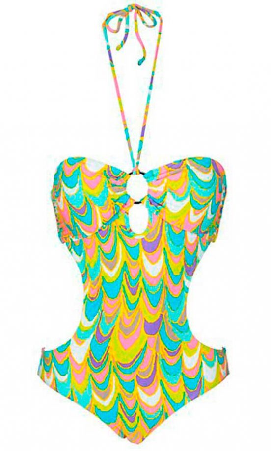 New Look Wave Print Swimsuit, £22.99