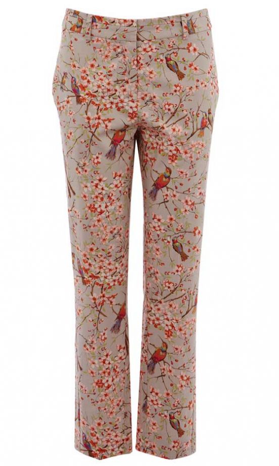 Oasis Bird Print Trousers, £45